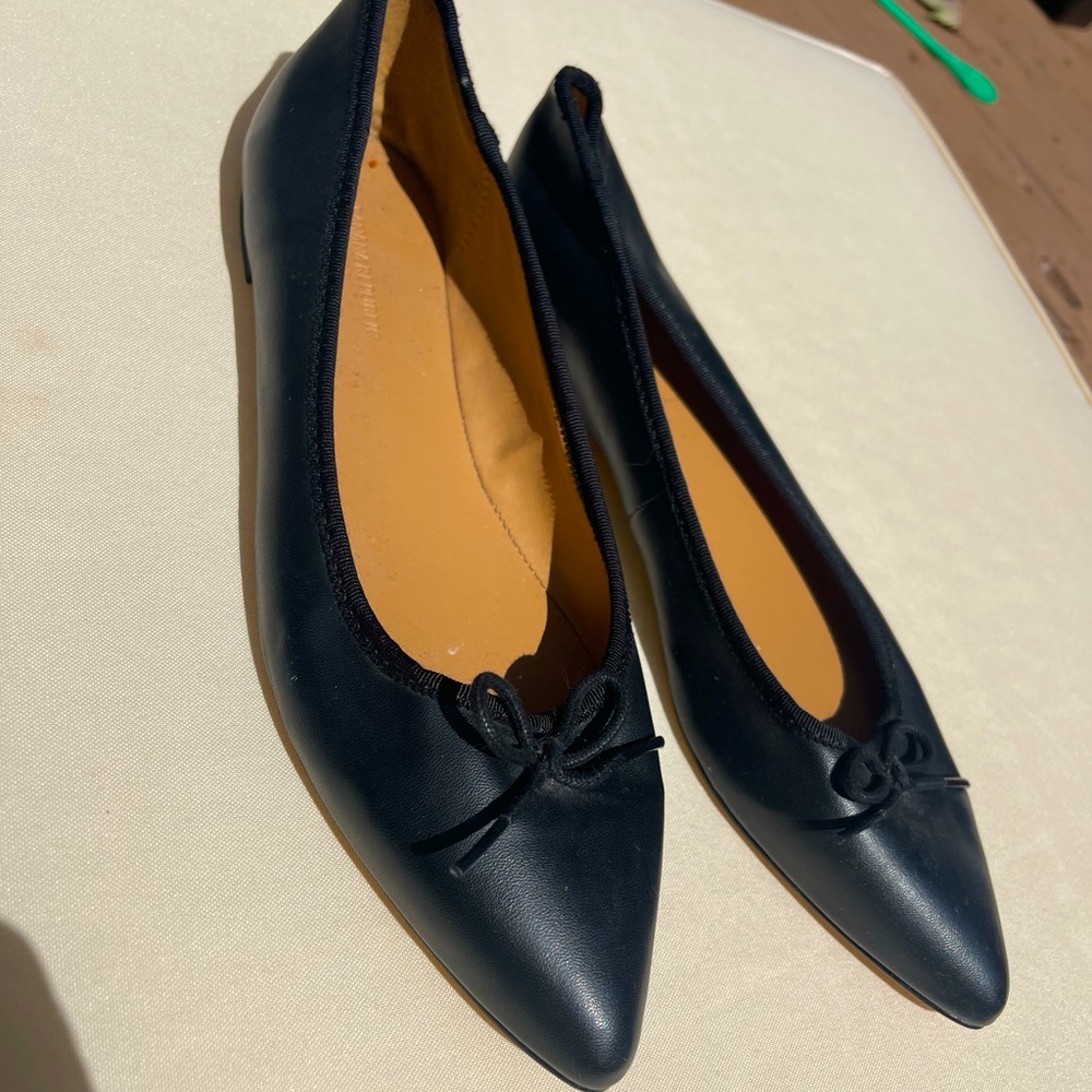 Banana republic black flats